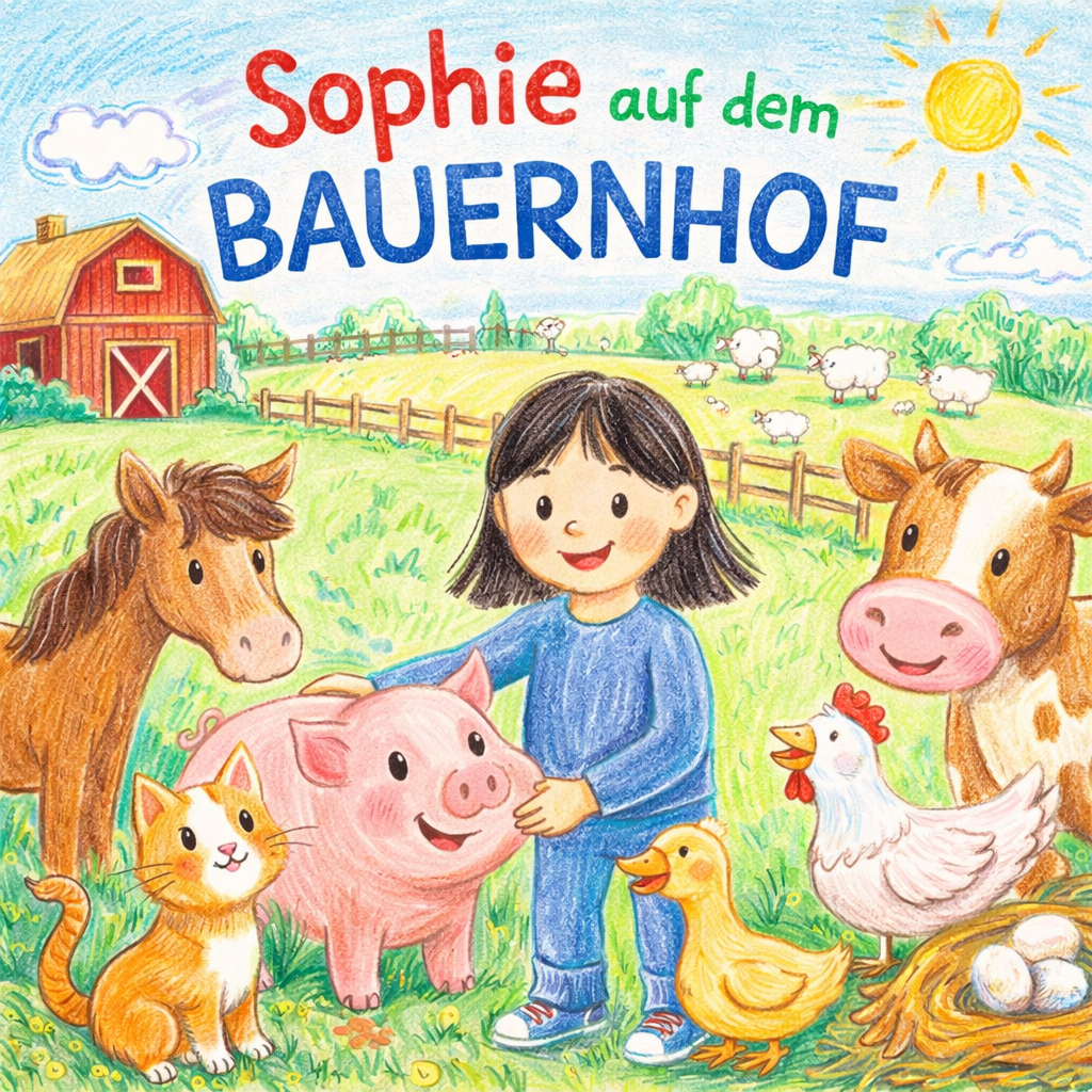 Sophie auf dem Bauernhof